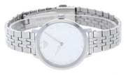 Emporio Armani Modern Silver Dial Silver Steel Strap Watch for Women - AR11213