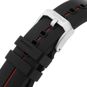 Tag Heuer Formula 1 Manchester United Limited Edition Black Dial Black & Red Rubber Strap Watch for Men - CAZ101J.FT8027