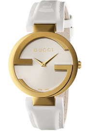 Gucci Interlocking Latin Grammy Special Edition Gold Watch For Women - YA133313