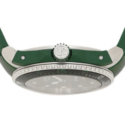 Gucci Dive Black Dial Green Rubber Strap Watch For Men - YA136310