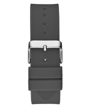 Guess Phoenix Multifunction Black Dial Grey Silicone Strap Watch For Men - GW0203G9