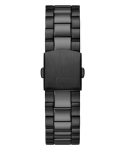 Guess Connoisseur Black Dial Black Steel Strap Watch for Men - GW0265G4
