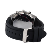 Guess Altitude Chronograph Black Dial Black Rubber Strap Watch for Men - GW0332G1