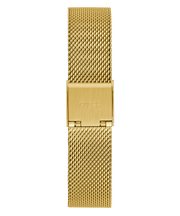 Guess Quartz Green Dial Gold Mesh Strap Watch For Women - GW0354L5