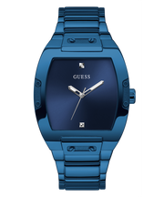 Guess Phoenix Blue Dial Blue Steel Strap Watch for Men  - GW0387G4