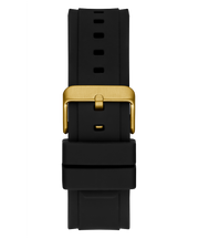 Guess Matrix Multifunction Black Dial Black Rubber Strap Watch For Men - GW0423G5