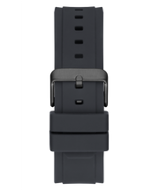 Guess Matrix Multifunction Grey Dial Grey Rubber Strap Watch for Men - GW0423G3