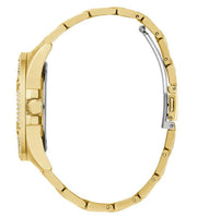 Guess Queen Quartz Gold Dial Gold Steel Strap Watch For Women - GW0464L2