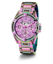 Guess Queen Multicolor Dial Multicolor Steel Strap Watch For Women - GW0464L4