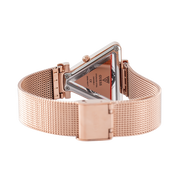 Guess Fame Diamonds Rose Gold Dial Rose Gold Mesh Bracelet Watch for Women - GW0508L3