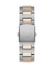 Guess Headliner Multifunction Blue Dial Two Tone Steel Strap Watch For Men - GW0572G4