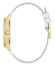 Guess Marina Multifunction White Dial White Rubber Strap Watch for Women - W1025L5