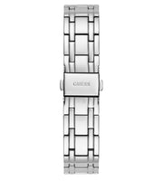 Guess Fame Quartz Crystals Silver Dial Silver Steel Strap Watch For Women - GW0644L1