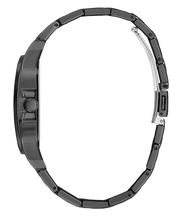 Guess Integrity Analog Black Dial Black Steel Strap Watch for Men - GW0631G2