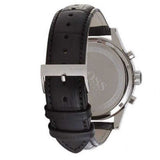 Hugo Boss Jet Chronograph Black Dial Black Leather Strap Watch for Men - 1513279