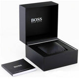 Hugo Boss Troper Chronograph Black Dial Brown Leather Strap Watch For Men - 1514100