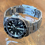 Tag Heuer Aquaracer Black Dial Watch for Men - WAY211A.BA0928