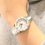 Tag Heuer Formula 1 Diamonds White Dial Two Tone Steel Strap Watch for Women - WBJ141AD.BA0974