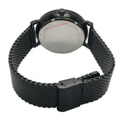Michael Kors Irving Quartz Black Dial Black Mesh Bracelet Watch For Men - MK8742