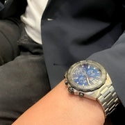 Tag Heuer Formula 1 Chronograph Blue Dial Silver Steel Strap Watch for Men - CAZ101AV.BA0842