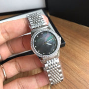 Gucci G Timeless Black Mother of Pearl Diamonds 38mm Watch For Women - YA126509