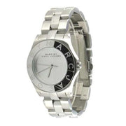 Marc Jacobs Blade Chronograph Silver Dial Silver  Steel Strap Watch for Women - MBM3125