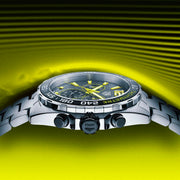 Tag Heuer Formula 1 Chronograph Grey Dial Silver Steel Strap Watch for Men - CAZ101AG.BA0842