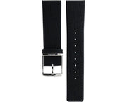 Calvin Klein City Chronograph Silver Dial Black Leather Strap Watch for Men - K2G271C6