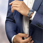 Longines Master Collection Automatic 40mm Blue Dial Silver Steel Strap Watch for Men - L2.793.4.97.6