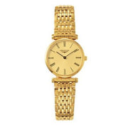 Longines La Grande Classique de Longines Gold Dial Gold Mesh Bracelet Watch for Women - L4.209.2.31.8