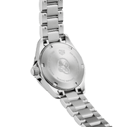 Tag Heuer Aquaracer Diamonds Mother of Pearl Dial Silver Steel Strap Watch for Women - WBD1414.BA0741