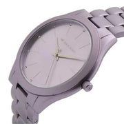 Michael Kors Slim Runway Quartz Purple Dial Purple Steel Strap Watch For Women - MK4540