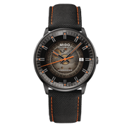 Mido Commander Automatic Gradient Black Dial Black Nylon Strap Watch For Men - M021.407.37.411.00