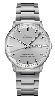 Mido Commander II Automatic Chronometer Silver Dial Silver Steel Strap Watch For Men - M021.431.11.031.00