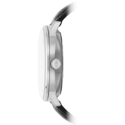 Mido Comander II Automatic Chronometer Silver Dial Black Leather Strap Watch For Men - M021.431.16.031.00