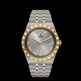 Tudor Royal Automatic Silver Dial Two Tone Steel Strap Watch for Men - M28603-0001