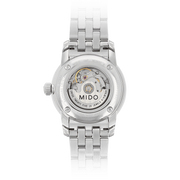 Mido Baroncelli III Automatic White Dial Two Tone Steel Strap Watch For Women - M7600.9.26.1
