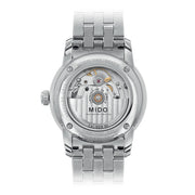 Mido Baroncelli II Automatic Blue Dial Silver Steel Strap Watch For Men - M8600.4.15.1
