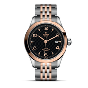 Tudor 1926 Automatic Black Dial Two Tone Steel Strap Watch for Men - M91651-0003