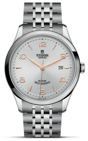Tudor 1926 Automatic Silver Dial Silver Steel Strap Watch for Men - M91650-0001