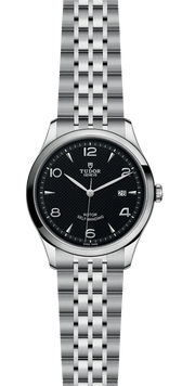 Tudor 1926 Automatic Black Dial Silver Steel Strap Watch for Men - M91650-0002