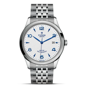 Tudor 1926 Automatic White Dial Silver Steel Strap Watch for Men - M91650-0005