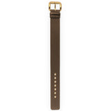 Marc Jacobs Amy Grey Dial Grey Leather Strap Watch for Women - MBM1153