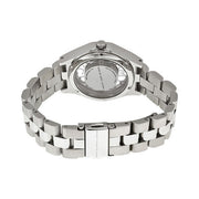 Marc Jacobs Henry White Dial Silver Steel Strap Watch for Women - MBM3291