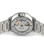 Mido Commander II Automatic Black Dial Silver Steel Strap Watch For Men - M021.431.11.051.00