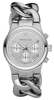 Michael Kors Runway Twist Silver Dial Silver Steel Strap Watch for Women - MK3149