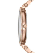 Michael Kors Darci Rose Gold Dial Rose Gold Steel Strap Watch for Women - MK3439