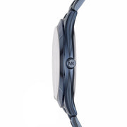 Michael Kors Runway Quartz Blue Dial Blue Steel Strap Watch For Women - MK3419