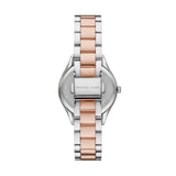 Michael Kors Lauryn Three-Hand Blue Dial Two Tone Steel Strap Watch for Women - MK4738