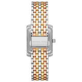 Michael Kors Emery Three-Hand White Dial Two Tone Steel Strap Watch for Women - MK4744